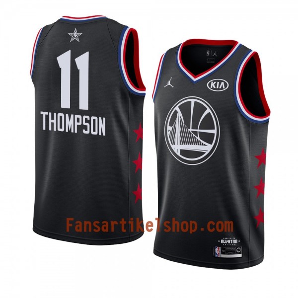 Golden State Warriors Trikot Klay Thompson 11 2019 All-Star Jordan Brand Schwarz Swingman - Herren Golden State Warriors Trikot Klay Thompson 11 2019 All-Star Jordan Brand Schwarz Swingman - Herren